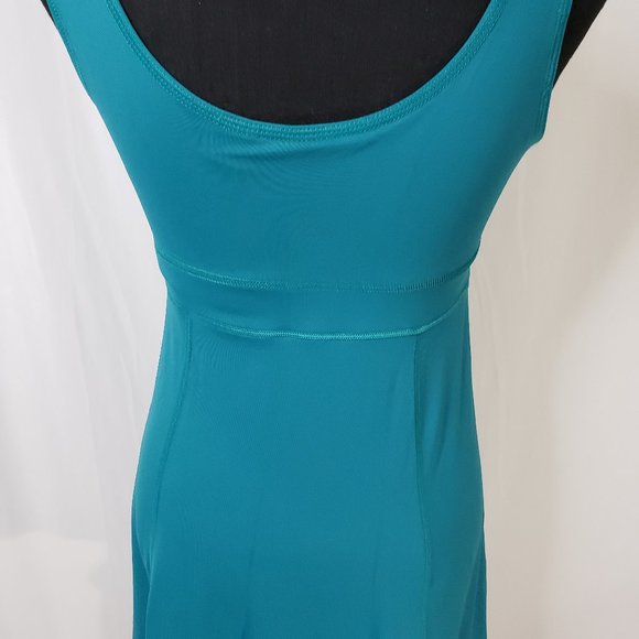 EASTERN MOUNTAIN TEAL SPORTS DRESS - SIZE SMALL - Picture 7 of 9